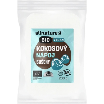 Allnature Kokosový nápoj sušený BIO 200 g