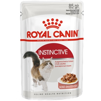 Royal Canin Instinctive 12x85g в сос мокра храна в сос за възрастни, капризни котки