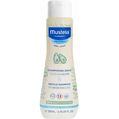 Mustela Bébé jemný šampón pre deti od narodenia 200 ml