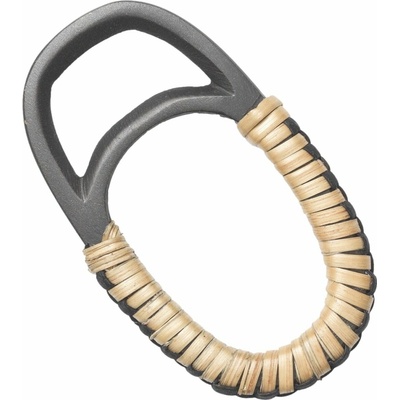 Ferm Living Otvírák na láhve Weave, Natural/Black Brass