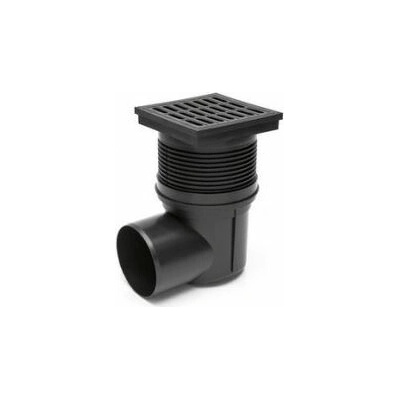 Chudej Strešný lapač Kanalizačná vpusť bočná s vodnou klapkou D 110 mm plast KVB110V
