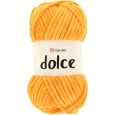 YarnArt Dolce 853 žlto oranžová