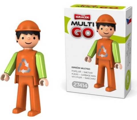 EFKO IGRÁČEK MultiGO Popelář Figurka