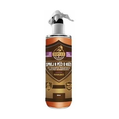 Topvet Sprej k péči o kůži po drobných poraněních 250 ml