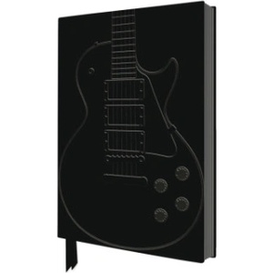 Flame Tree Publishing Black Gibson Guitar Artisan Art Notebook (Flame Tree Journals) | Flame Tree Publishing
