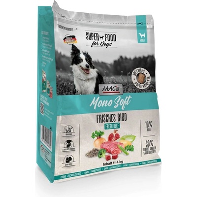 MAC's MACs Dog Mono Soft FRESH -Пълноценна храна за куче - говеждо4 кг