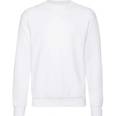 Fruit of the Loom Classic Set-In Sweat biela