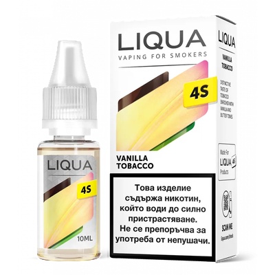 Vanilla Tobacco 18мг - Liqua 4S никотинови соли