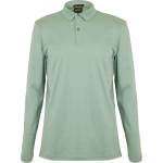 Boss Блуза с яка Boss Men's Pirol Long-Sleeve Polo Shirt Timeless Design - Open Green