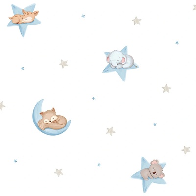 ICH Wallcoverings 450-1 papírová tapeta na zeď Pippo rozměry 0,53 x 10,05 m