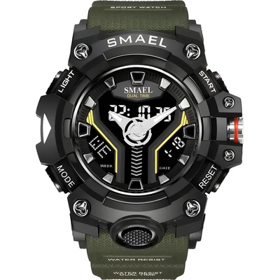 SMAEL Часовник smael fl-29474 - Зелен kp29474