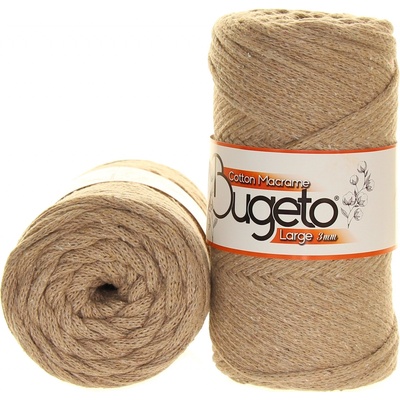 Maccaroni Cotton Macrame Large 3mm béžová 302 – Zboží Mobilmania