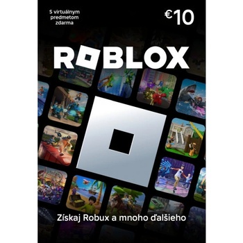 Roblox predplatená karta 10 € SK