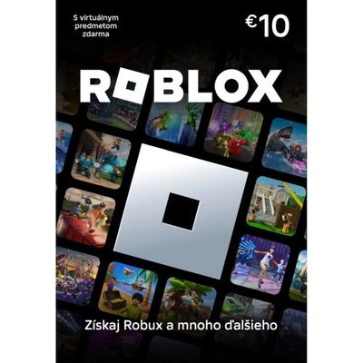 Roblox predplatená karta 10 € SK