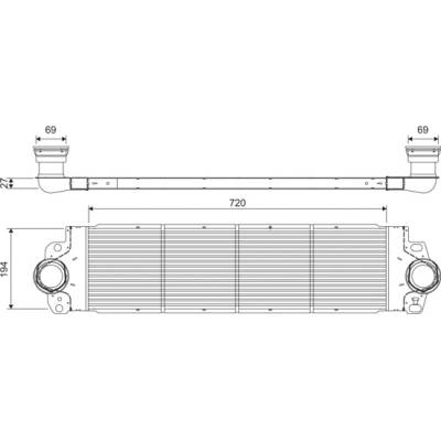 chladič turba VALEO 818272