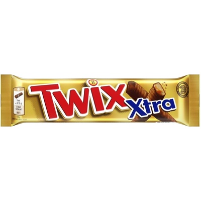 Twix Extra Sušienka s karamelom v mliečnej čokoláde 30 x 75 g