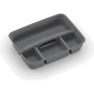KIS Сив пластмасов разделител за кутия за съхранение 35, 5x26, 5x8, 5 cm K Latch Box - KIS (244600)