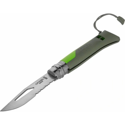 Opinel N°08 OUTDOOR zelený 001715