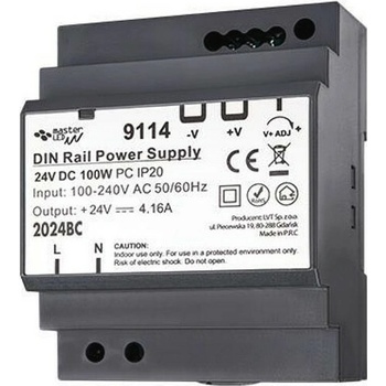 MasterLED Napájací impulzný zdroj na DIN lištu ML9114