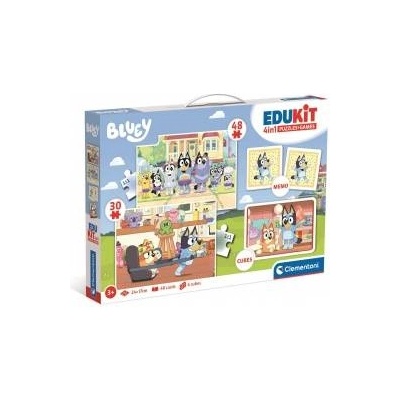 Clementoni Bluey Edukit 4 in 1