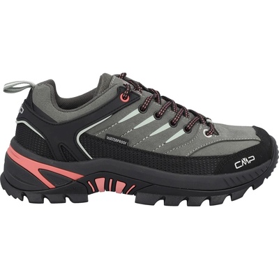 CMP Дамски мултиспорт обувки CMP Women's Rigel 2.0 Low WP Trekking Shoes Multisport shoes - Avocado / Coral - размер 37 (EU) (122-1521-0112)