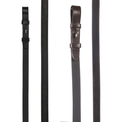 HKM Sofie bez zarážek Otěže pogumované hnědá – Zboží Mobilmania