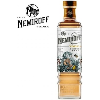 Nemiroff Burning Pear 40% 0,7 l (čistá fľaša)