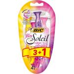 BIC Самобръсначка BIC Miss Soleil Colour, еднократна употреба, за жени, 4 броя (3916008)