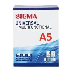 SIGMA Офис хартия Универсална копирна хартия A5 80g 500 листа 1 бр