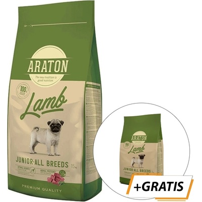 Araton dog Junior lamb pre šteniatka 15 kg