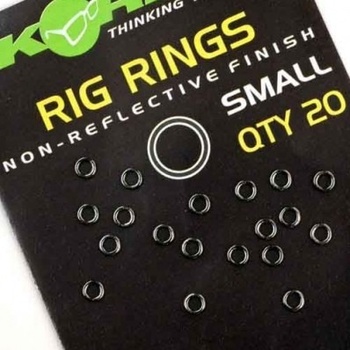 Korda Ocelové kroužky Rig Ring Small 20 ks