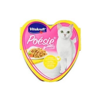 Vitakraft Poésie Sauce kurča & záhradná zelenina v omáčke 85 g