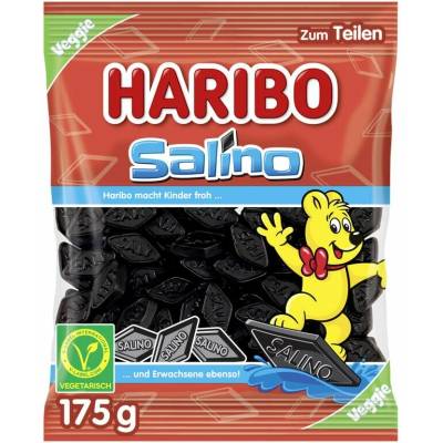 Haribo Salinos Lakritz slané lékořicové bonbóny 175 g
