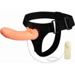 LyBaile дилдо Strap-On с дистанционно управление 18 см