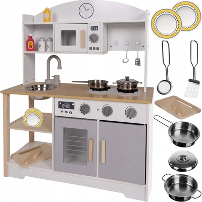 Kruzzel 21933 Dětská dřevěná kuchyně – Zbozi.Blesk.cz