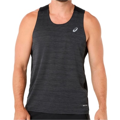 Asics Мъжки потник с широка презрамка Asics Road Singlet Tank top - Performance Black (216-7263-0112)