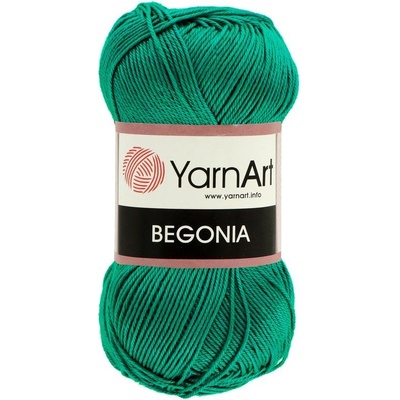 YarnArt Begonia 6334 smaragdová