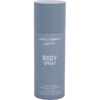 Dolce & Gabbana Light Blue Pour Homme Body Spray telový sprej 125 ml