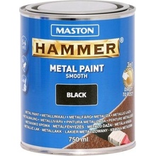 Maston Paint Hammer Smooth Black 2,5l