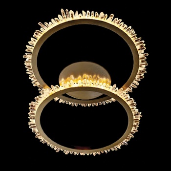 ELMARK Corona led ОСВ. ТЯЛО ЗА ТАВАН 34w 3000k, ЗЛАТО (955corona3430cgd)