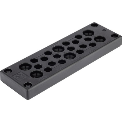 LAPP SKINTOP® MULTI Version 2 Vícenásobná kabelová průchodková deska Průměr svorky (max.) 16 mm Tloušťka montážní desky