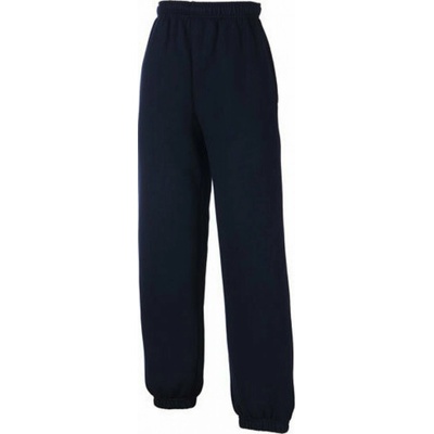 Fruit of the Loom dětské teplákové kalhoty s hlubokýma kapsama modrá námořní tmavá