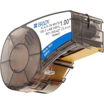 Brady Самоламинирана винилова непрекъсната лента Brady B-427, 25.40 mm, 4.3 m (110928)
