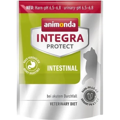 Animonda Integra Protect Intestinal Cat - лечебна храна за котки с остра диария, БЕЗ ЗЪРНО, 0, 3 кг - Германия