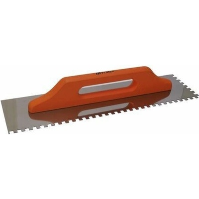Hladítko nerezové ProTec s dřevěnou rukojetí, 490 x 130 mm, zub 8 mm