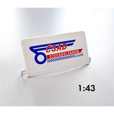 KADEN SPOJLER LIAZ 100/110 logo ČSAD 1:43