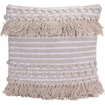 Homestyling Vankúš so strapcami bavlna Design 1 45x45