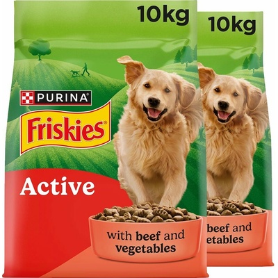 Friskies Active hovädzie 2 x 10 kg