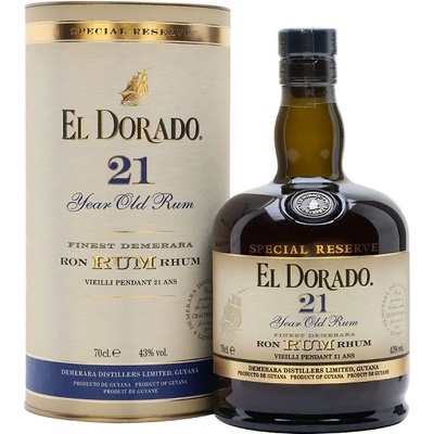 El Dorado Rum 21 YO 700 ml
