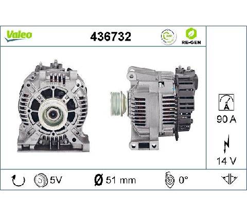 generátor VALEO 436732 436732
